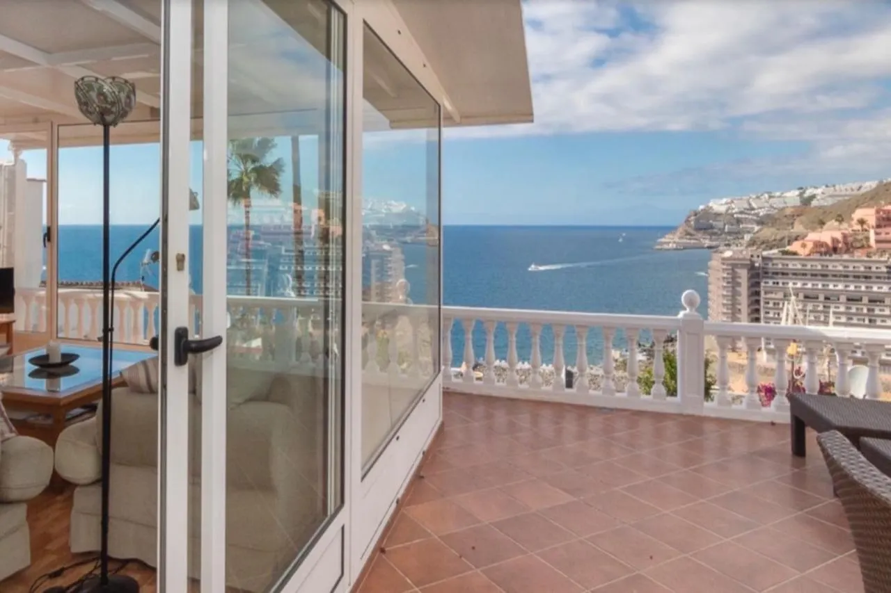 Sunset Balcony With Ocean Views Villa Mogan 0*,